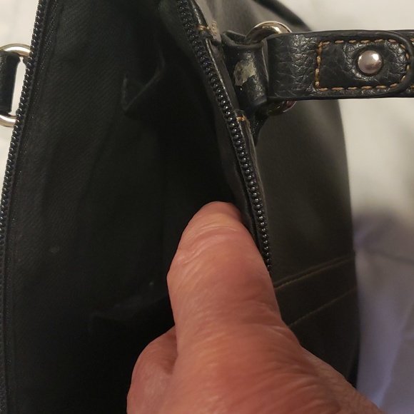 Rello Women's Handbag Black Great Cond - Picture 7 of 10